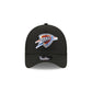 Oklahoma City Thunder 2026 Draft Black 9FORTY A-Frame Snapback Hat