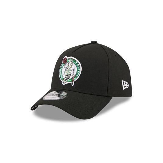 Boston Celtics 2026 Draft Black 9FORTY A-Frame Snapback Hat - New Era Cap