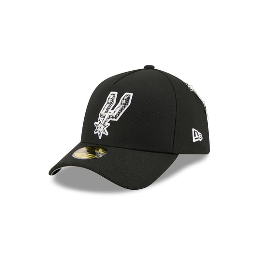 San Antonio Spurs 2026 Draft Black 59FORTY A-Frame Fitted Hat - New Era Cap