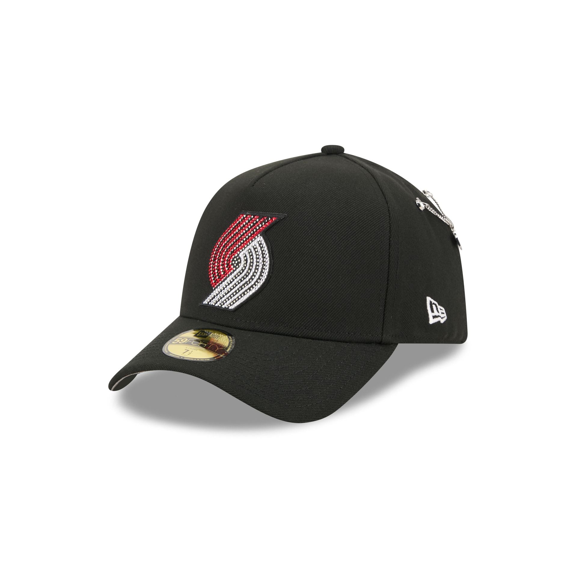 Portland Trail Blazers 2026 Draft Black 59FORTY A-Frame Fitted Hat