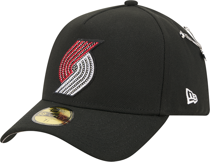 Portland Trail Blazers 2026 Draft Black 59FORTY A-Frame Fitted Hat