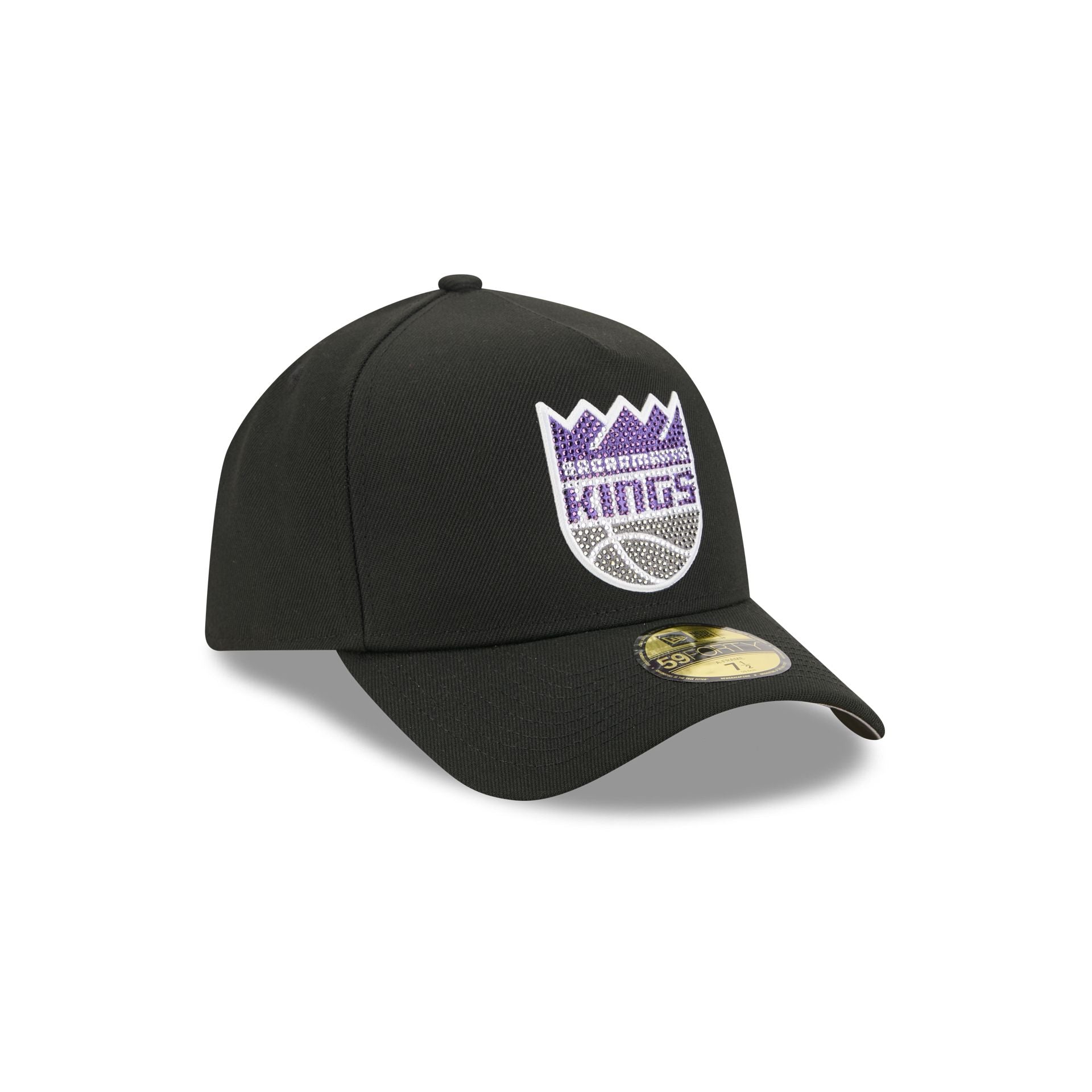 Sacramento Kings 2026 Draft Black 59FORTY A-Frame Fitted Hat