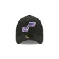 Utah Jazz 2026 Draft Black 59FORTY A-Frame Fitted Hat