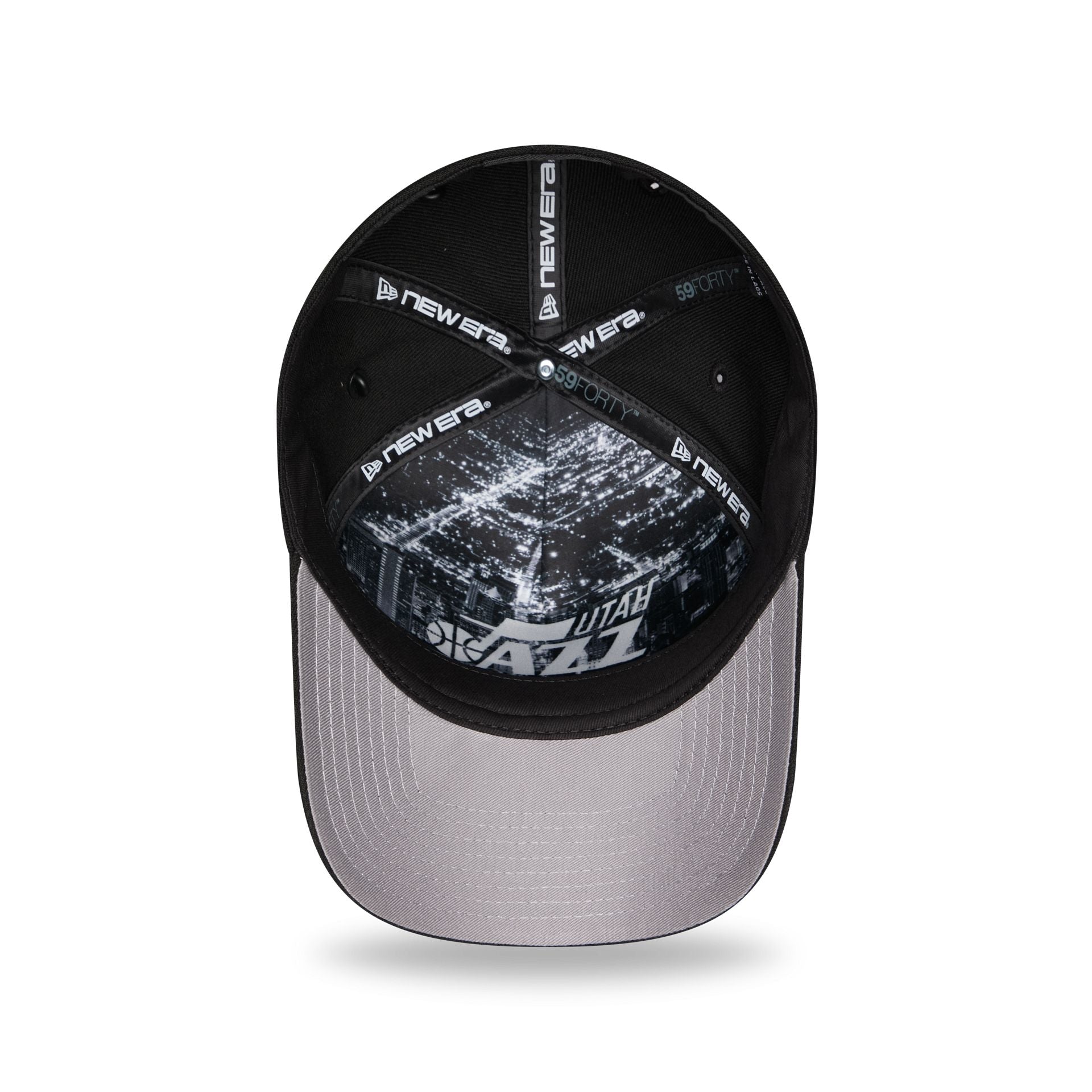 Utah Jazz 2026 Draft Black 59FORTY A-Frame Fitted Hat – New Era Cap