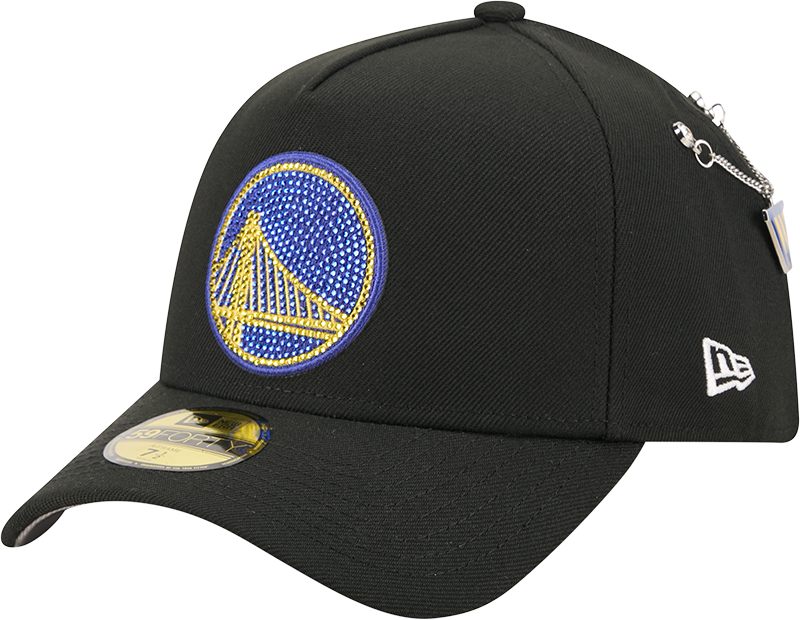 Golden State Warriors 2026 Draft Black 59FORTY A-Frame Fitted Hat