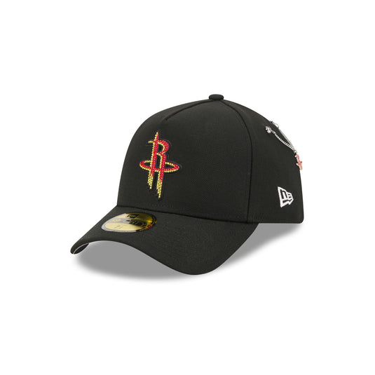 Houston Rockets 2026 Draft Black 59FORTY A-Frame Fitted Hat - New Era Cap