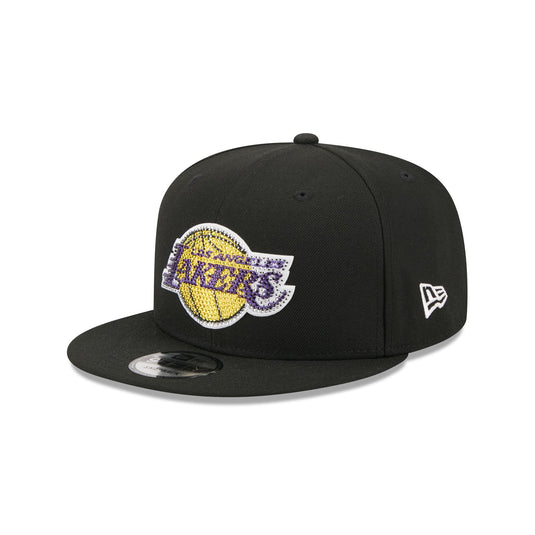 Los Angeles Lakers 2026 Draft Black 9FIFTY Snapback Hat - New Era Cap