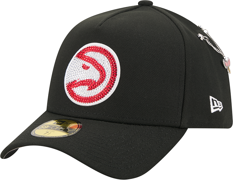 Atlanta Hawks 2026 Draft Black 59FORTY A-Frame Fitted Hat