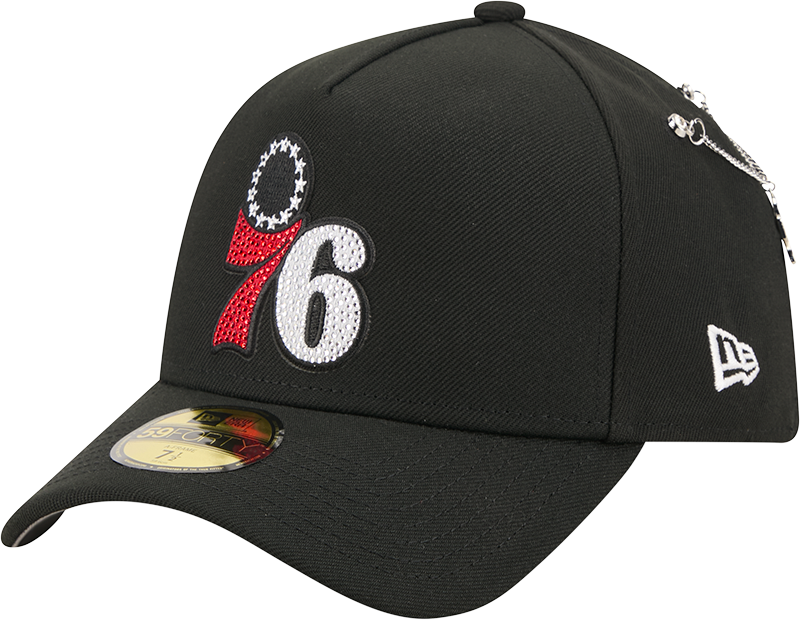 Philadelphia 76ers 2026 Draft Black 59FORTY A-Frame Fitted Hat