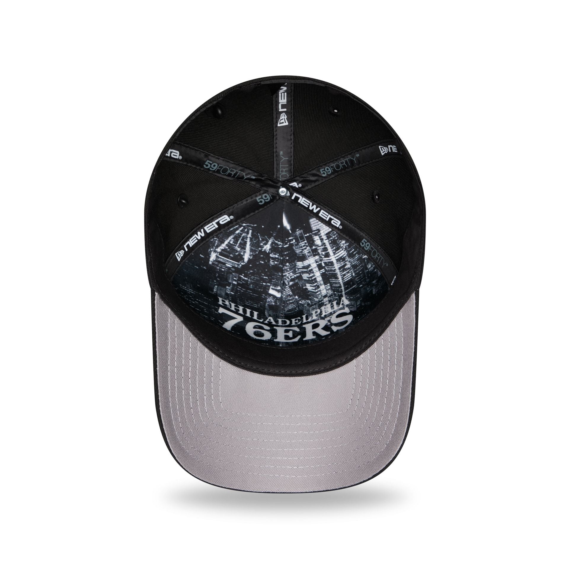 Philadelphia 76ers 2026 Draft Black 59FORTY A-Frame Fitted Hat