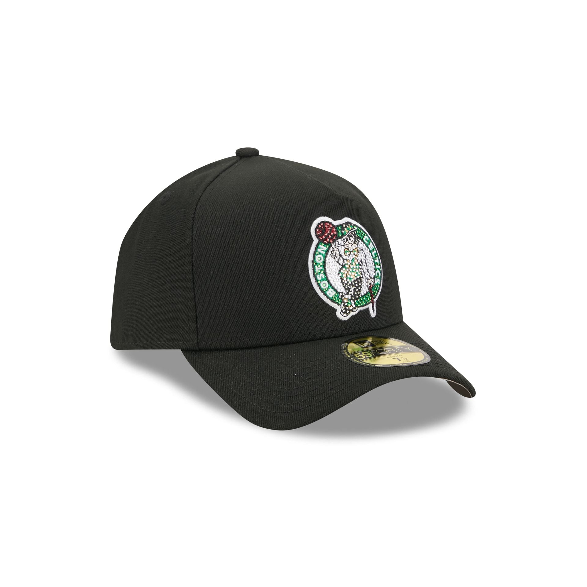 Boston Celtics 2026 Draft Black 59FORTY A-Frame Fitted Hat – New