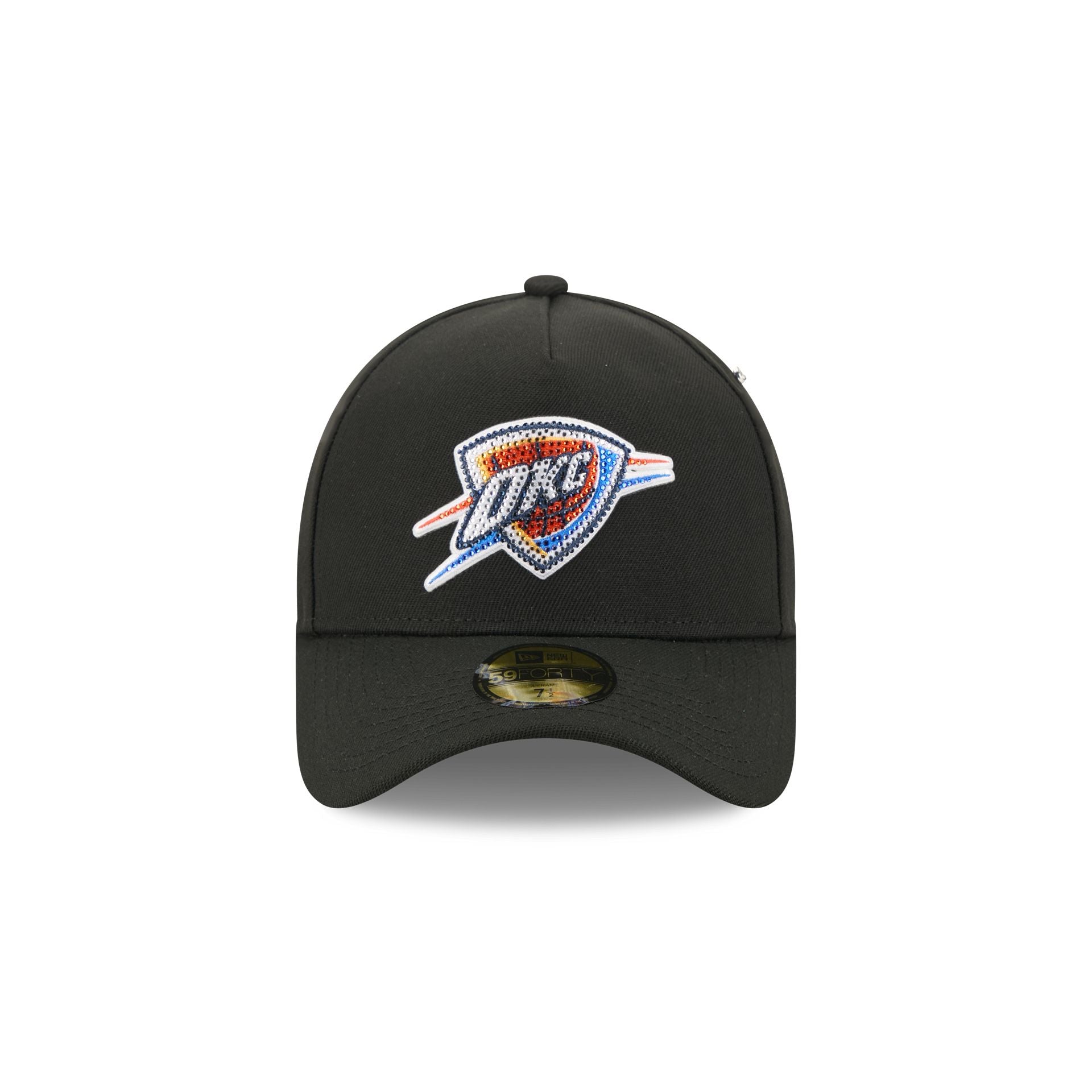 Oklahoma City Thunder 2026 Draft Black 59FORTY A-Frame Fitted Hat