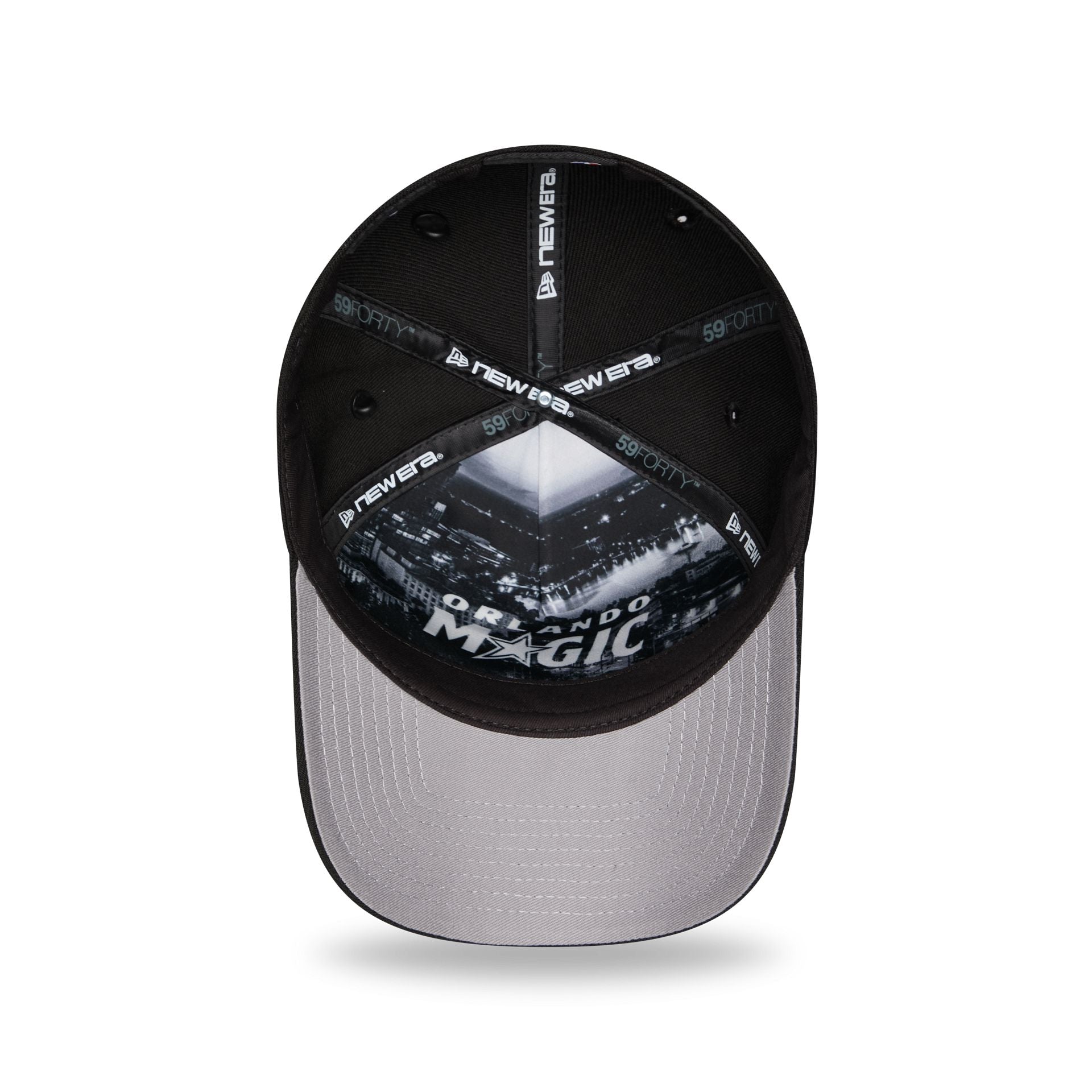 Orlando Magic 2026 Draft Black 59FORTY A-Frame Fitted Hat