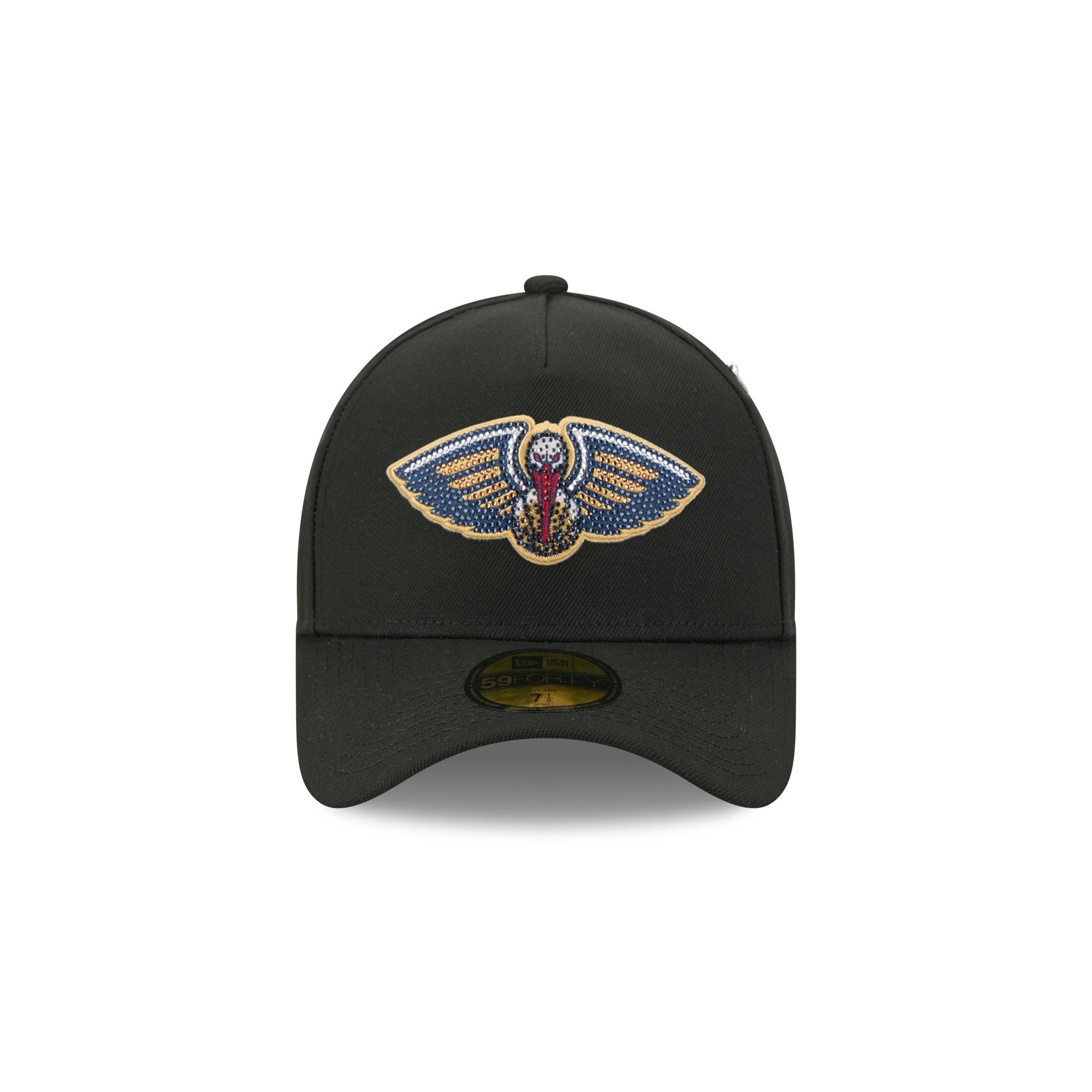 New Orleans Pelicans 2026 Draft Black 59FORTY A-Frame Fitted Hat