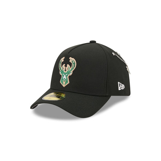 Milwaukee Bucks 2026 Draft Black 59FORTY A-Frame Fitted Hat - New Era Cap