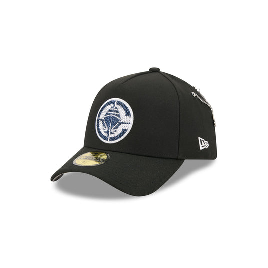Los Angeles Clippers 2026 Draft Black 59FORTY A-Frame Fitted Hat - New Era Cap
