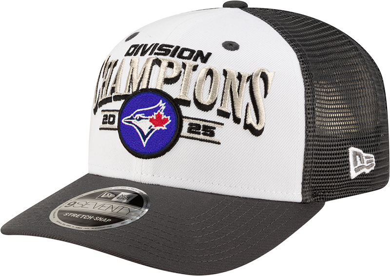 Toronto Blue Jays 2025 Regular Season Division Champions Locker Room 9SEVENTY Stretch-Snap Hat