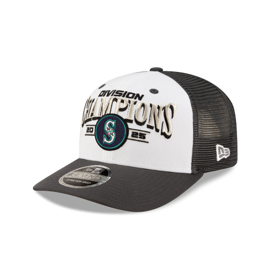 Seattle Mariners 2025 Regular Season Division Champions Locker Room 9SEVENTY Stretch-Snap Hat - New Era Cap