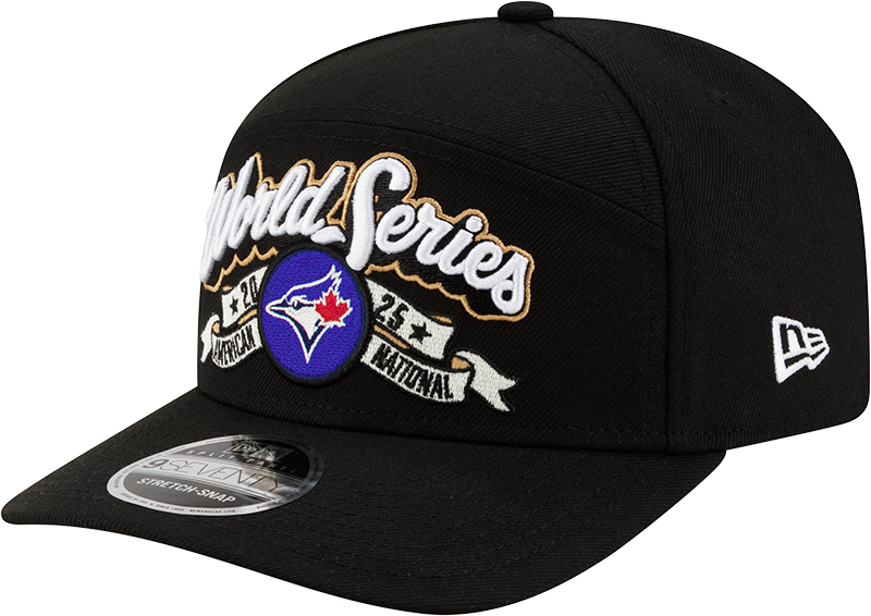 Toronto Blue Jays 2025 League Championship Series Locker Room Split Panel 9SEVENTY Stretch-Snap Hat