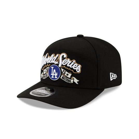 Los Angeles Dodgers 2025 League Championship Series Locker Room Split Panel 9SEVENTY Stretch-Snap Hat - New Era Cap
