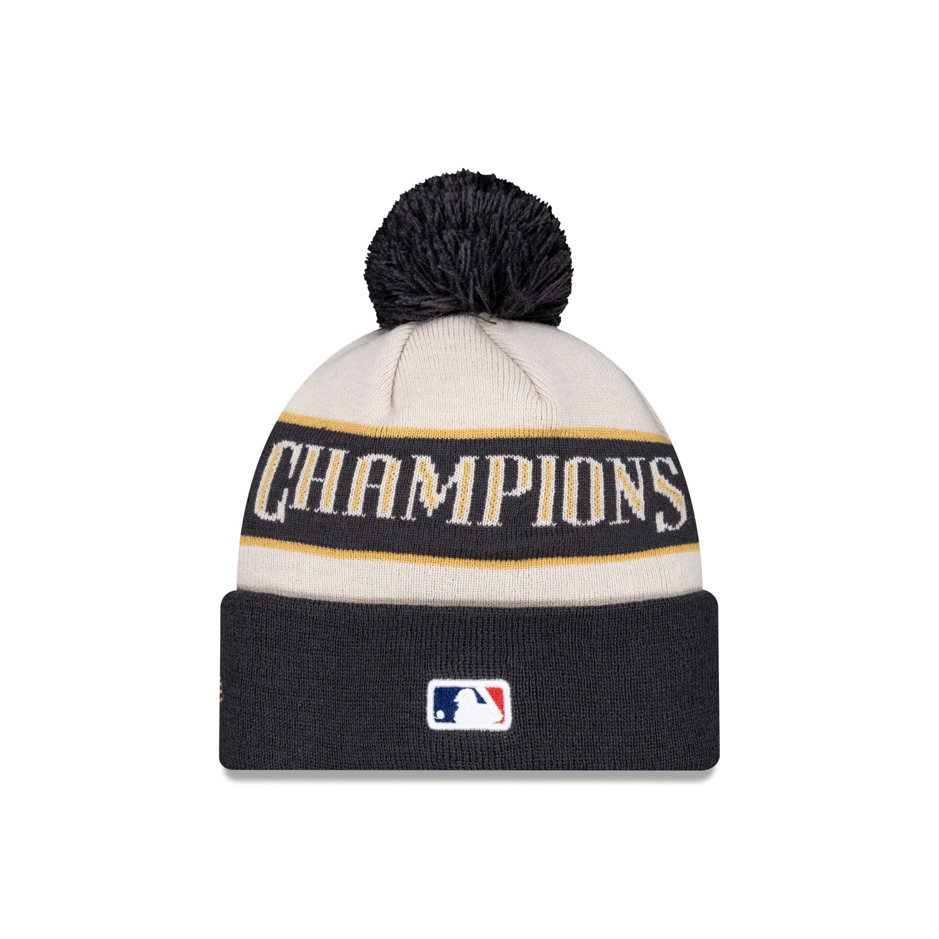 Los Angeles Dodgers 2025 World Series Champions Pom Knit Hat