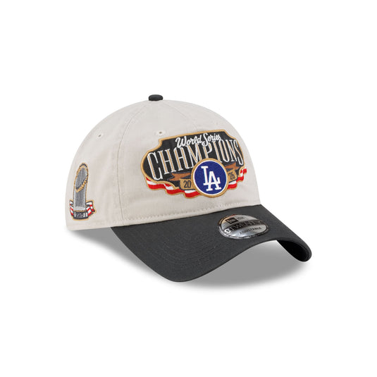 Los Angeles Dodgers 2025 World Series Champions Locker Room 9TWENTY Adjustable Hat - New Era Cap