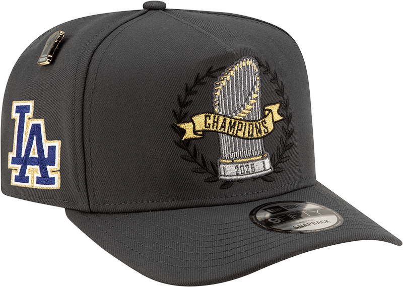 Los Angeles Dodgers 2025 World Series Champions Parade 9FIFTY A-Frame Snapback Hat