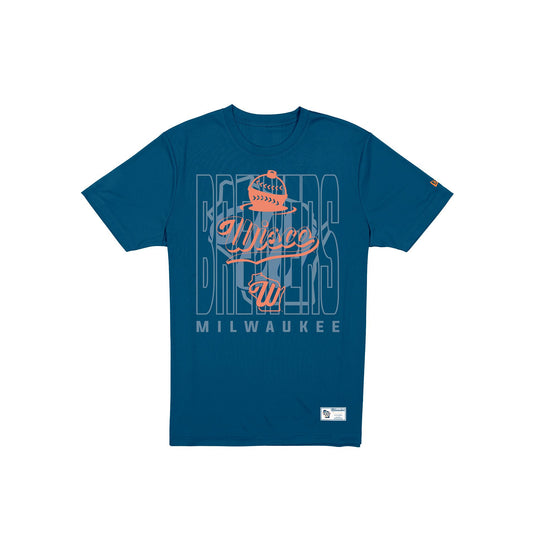 Milwaukee Brewers 2026 City Connect Boxy T-Shirt - New Era Cap