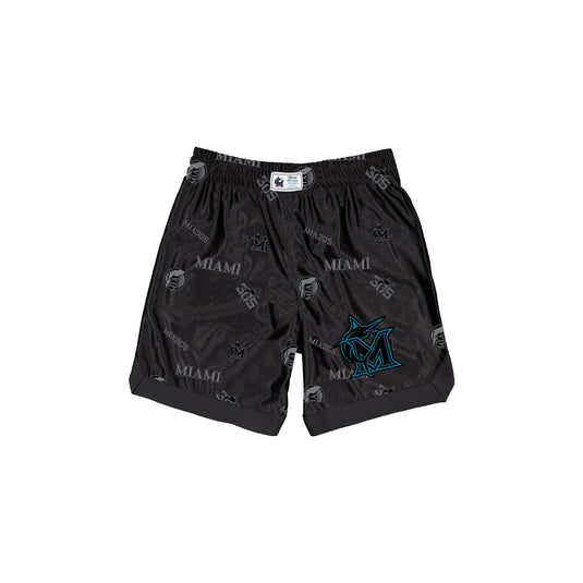 Miami Marlins 2026 City Connect Black Shorts - New Era Cap