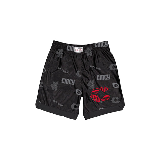 Cincinnati Reds 2026 City Connect Black Shorts - New Era Cap
