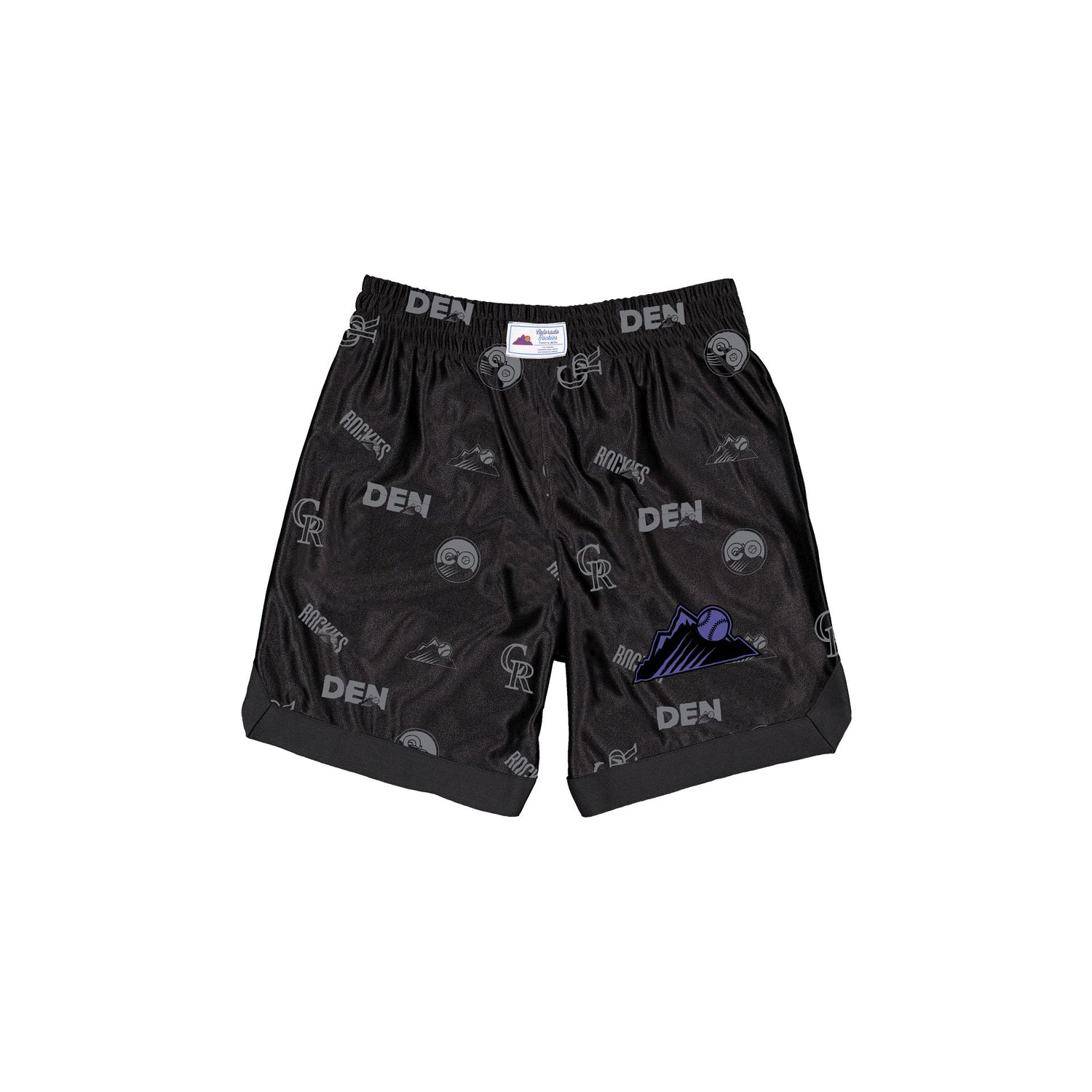 Colorado Rockies 2026 City Connect Black Shorts