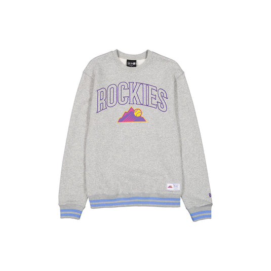 Colorado Rockies 2026 City Connect Gray Crewneck - New Era Cap