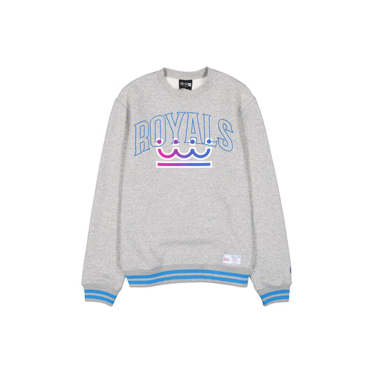Kansas City Royals 2026 City Connect Gray Crewneck - New Era Cap