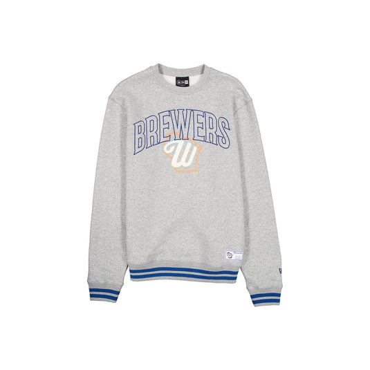 Milwaukee Brewers 2026 City Connect Gray Crewneck - New Era Cap