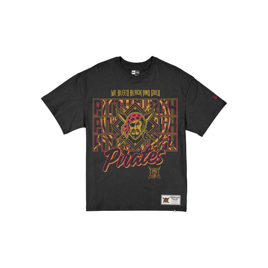 Pittsburgh Pirates 2026 City Connect Women's Oversized T-Shirt - New Era Cap