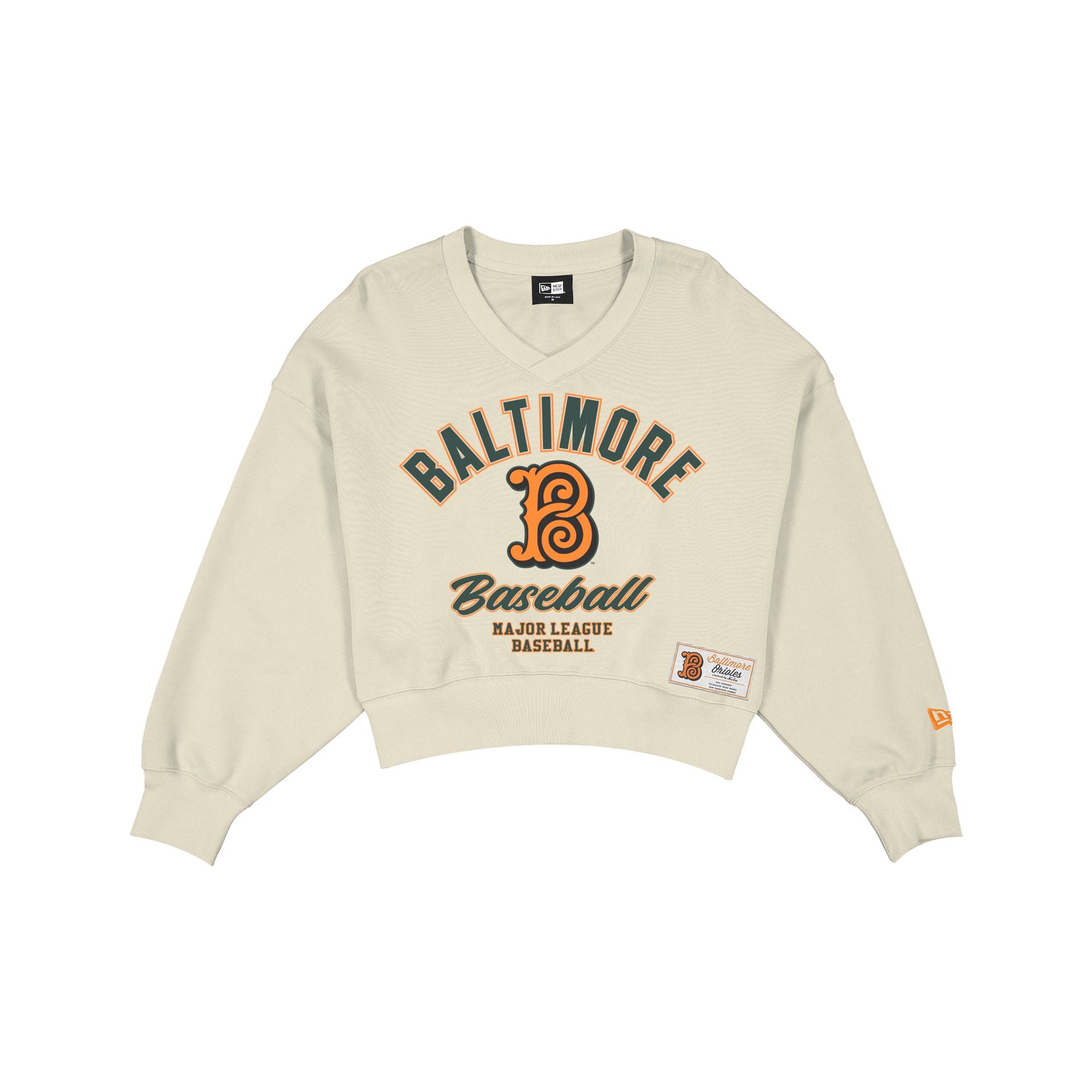 Baltimore Orioles 2026 City Connect Women's Cropped Crewneck