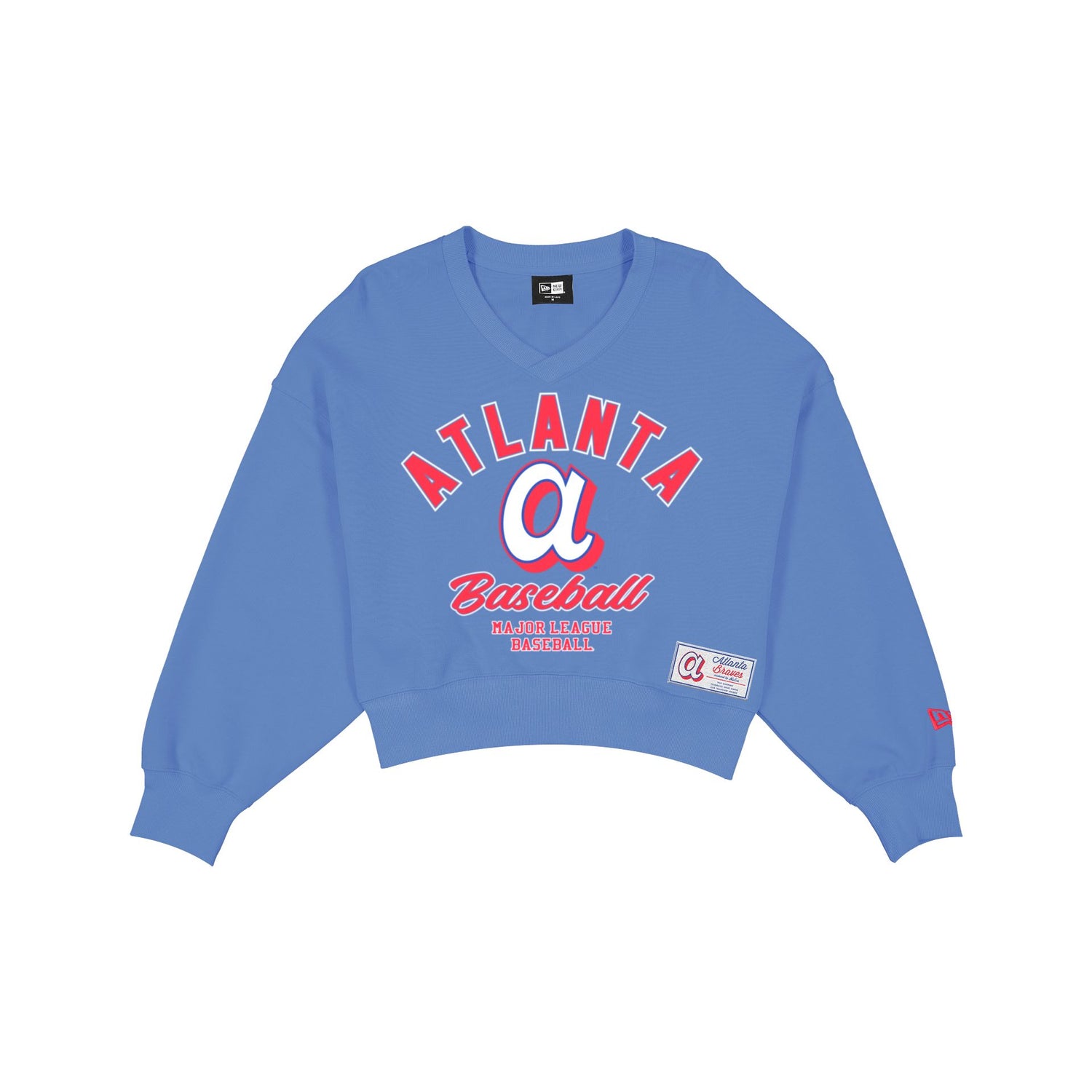 Atlanta Braves 2026 City Connect Women's Cropped Crewneck