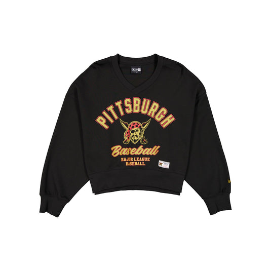 Pittsburgh Pirates 2026 City Connect Women's Cropped Crewneck - New Era Cap
