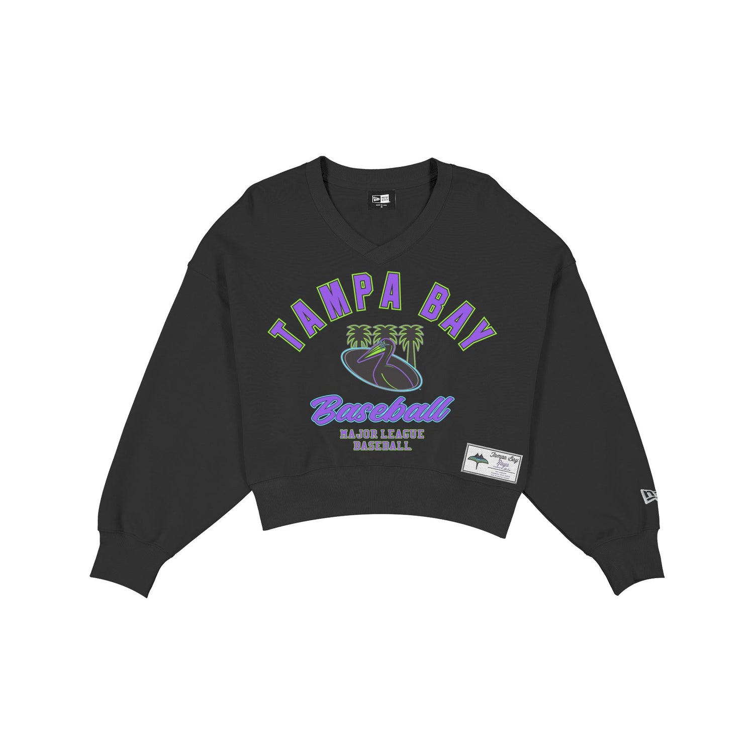 Tampa Bay Rays 2026 City Connect Women's Cropped Crewneck
