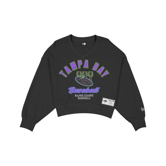 Tampa Bay Rays 2026 City Connect Women's Cropped Crewneck - New Era Cap