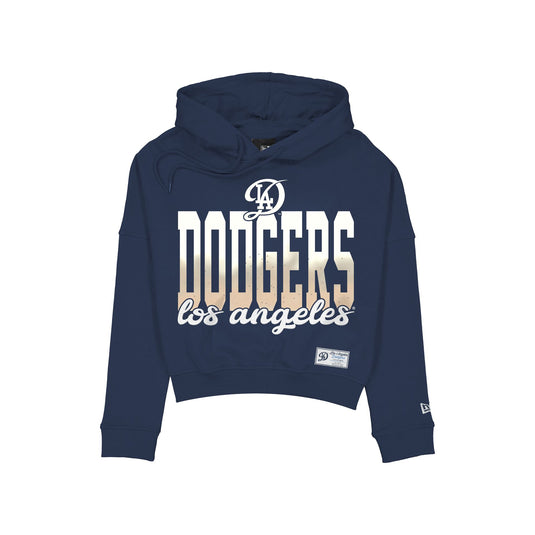 Los Angeles Dodgers 2026 City Connect Women's Cropped Hoodie - New Era Cap