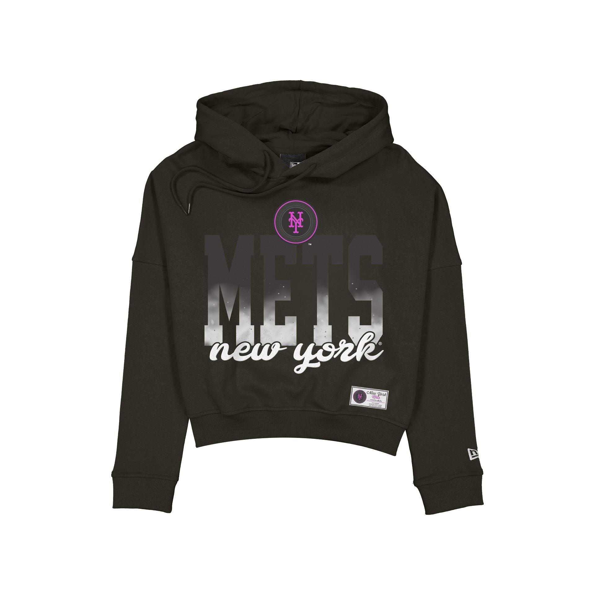 New York Mets 2026 City Connect Women's Cropped Hoodie