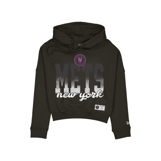 New York Mets 2026 City Connect Women's Cropped Hoodie - New Era Cap