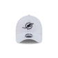Miami Dolphins White 9FORTY APEX Snapback Hat