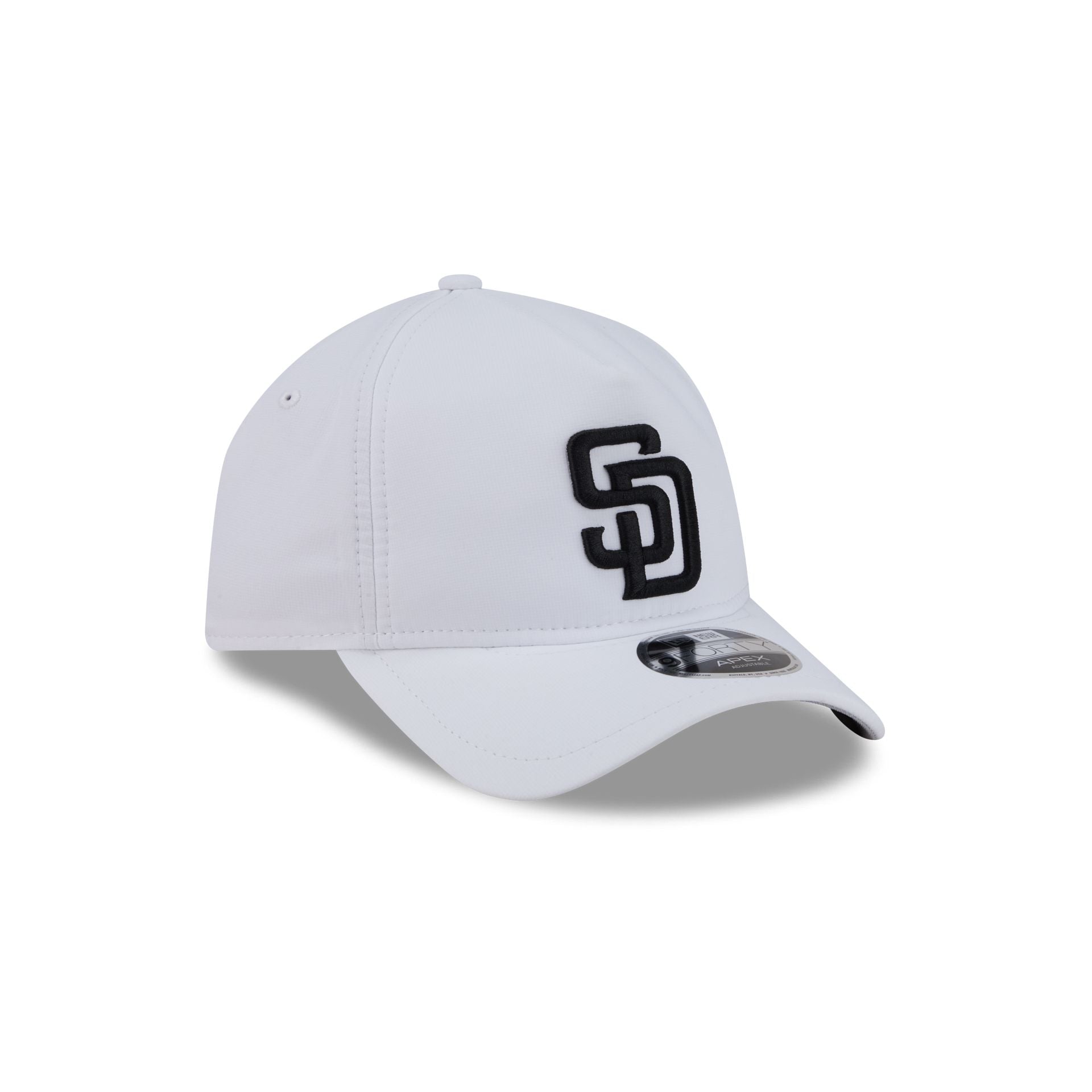 San Diego Padres White 9FORTY APEX Snapback Hat
