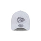 Kansas City Chiefs White 9FORTY APEX Snapback Hat