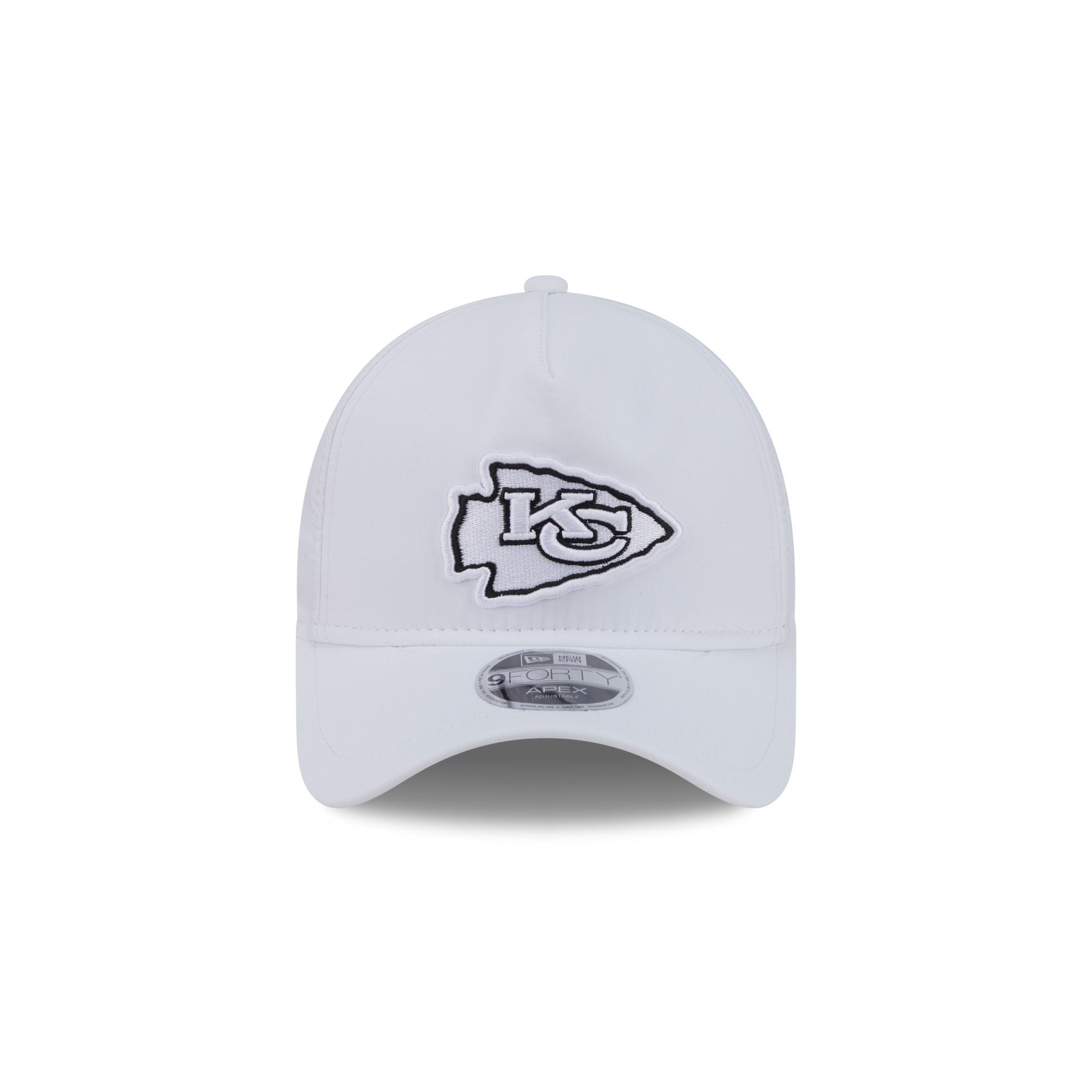 Kansas City Chiefs White 9FORTY APEX Snapback Hat