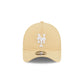 New York Mets Beige 9FORTY APEX Snapback Hat