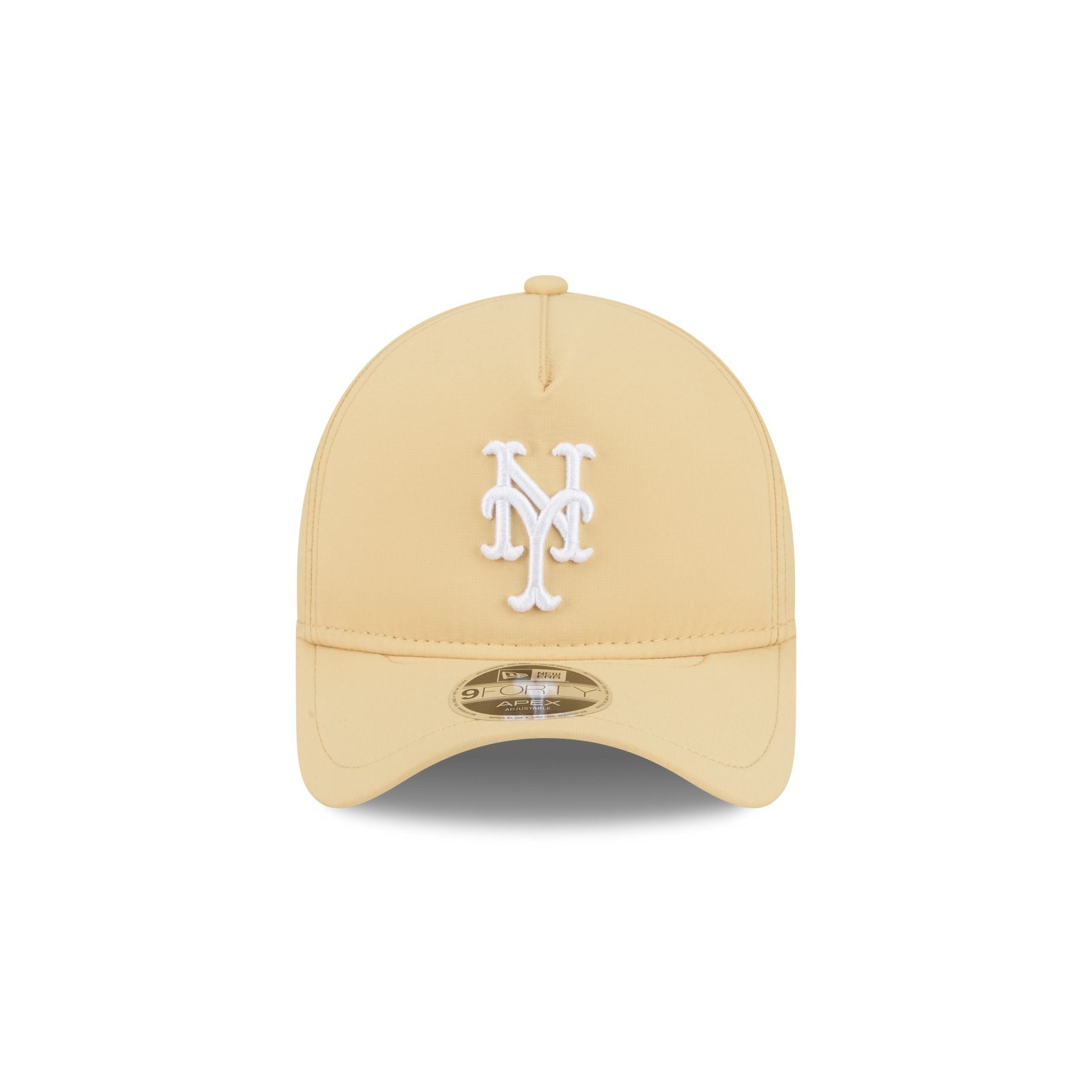 New York Mets Beige 9FORTY APEX Snapback Hat