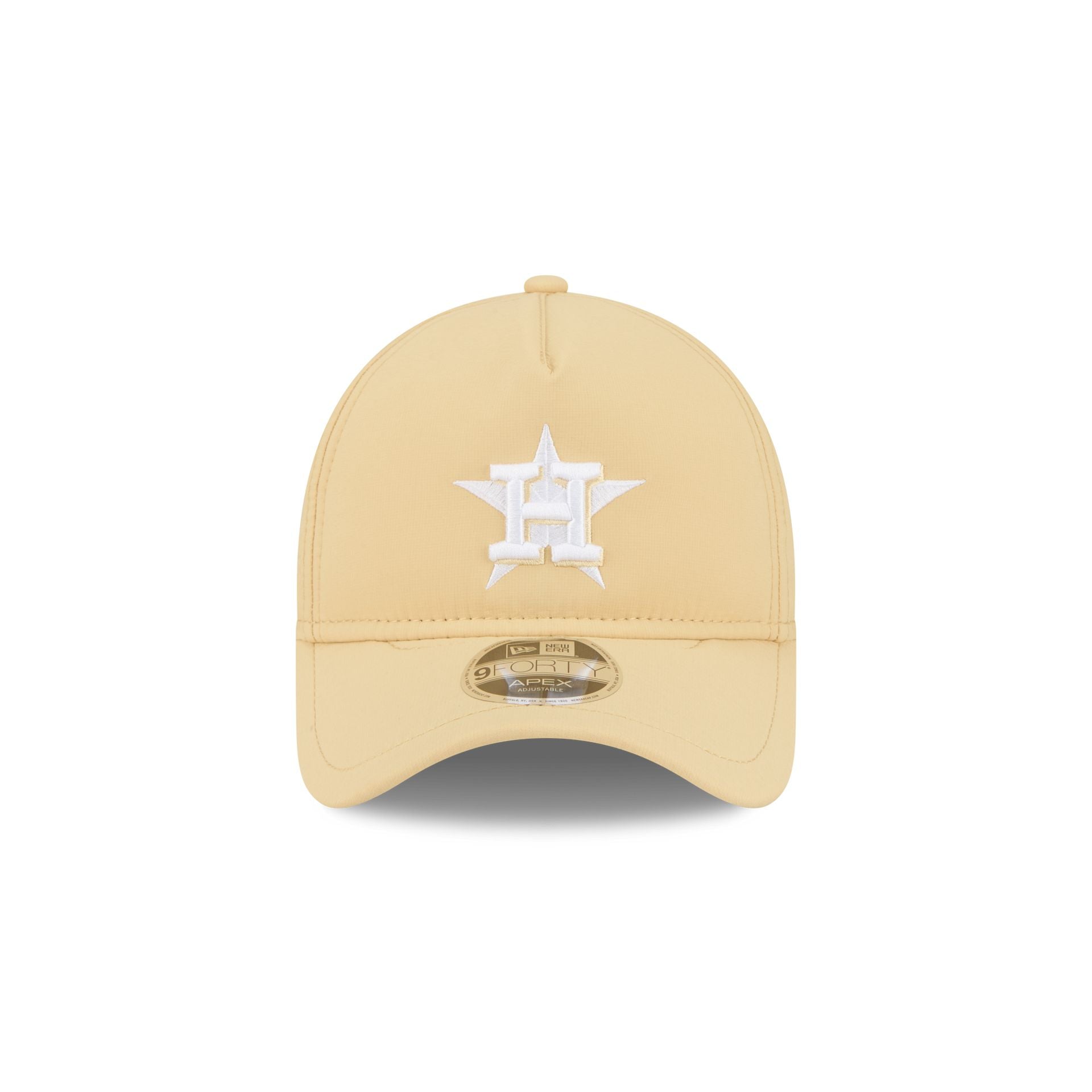 Houston Astros Beige 9FORTY APEX Snapback Hat